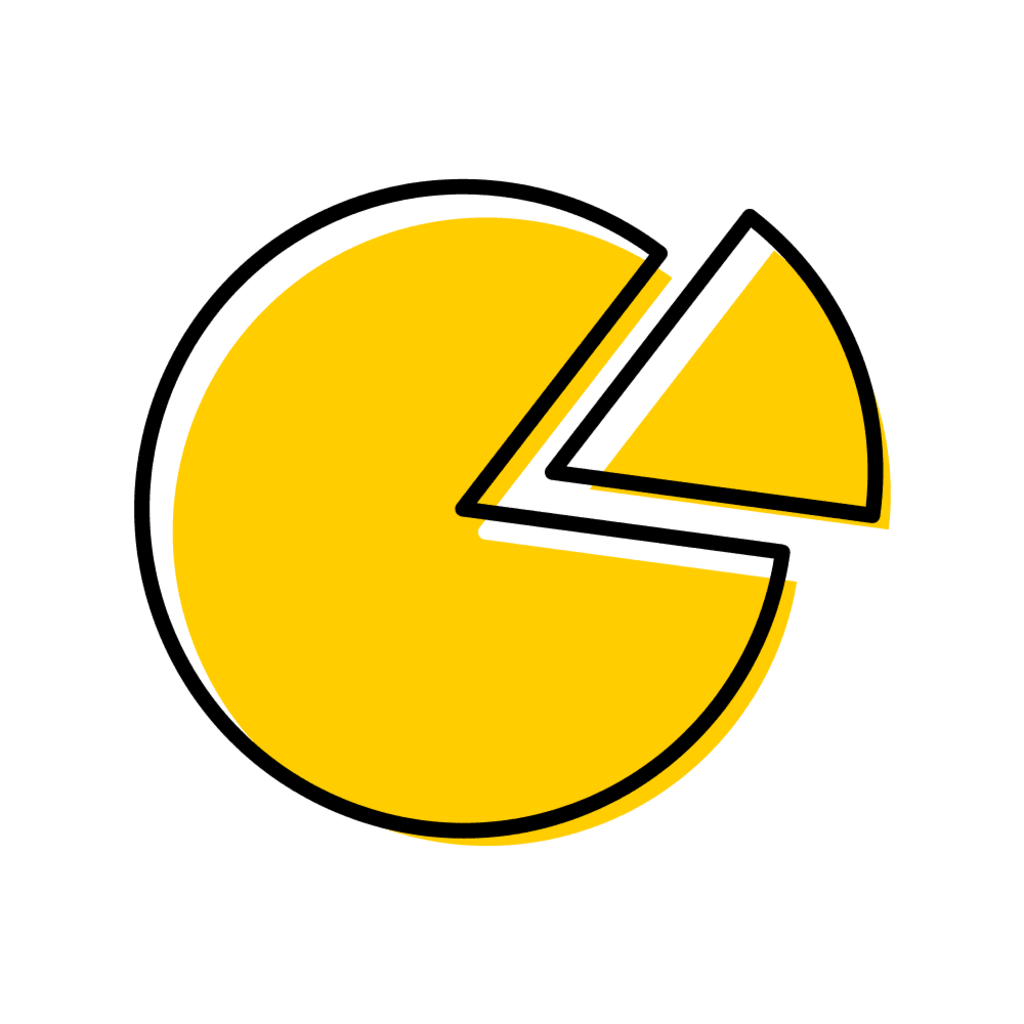 Pie chart logo